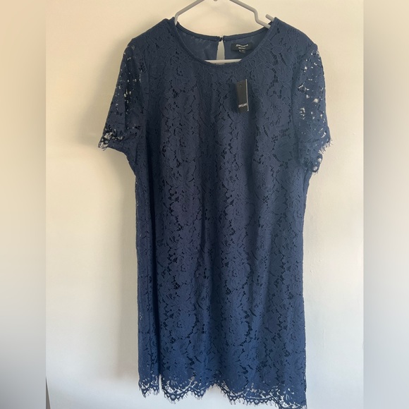 JD Williams Dresses & Skirts - Size 16 JD Williams Navy Lace Occasion Dress